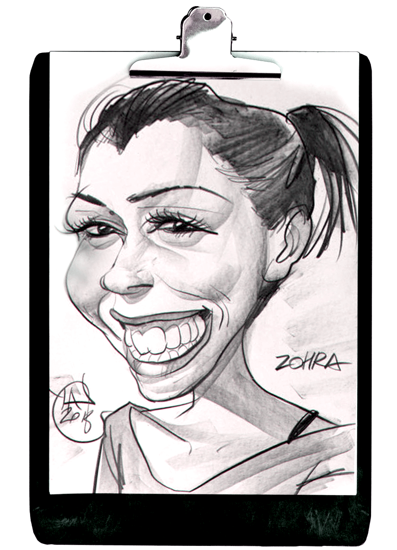 Animation caricature traditionnelle