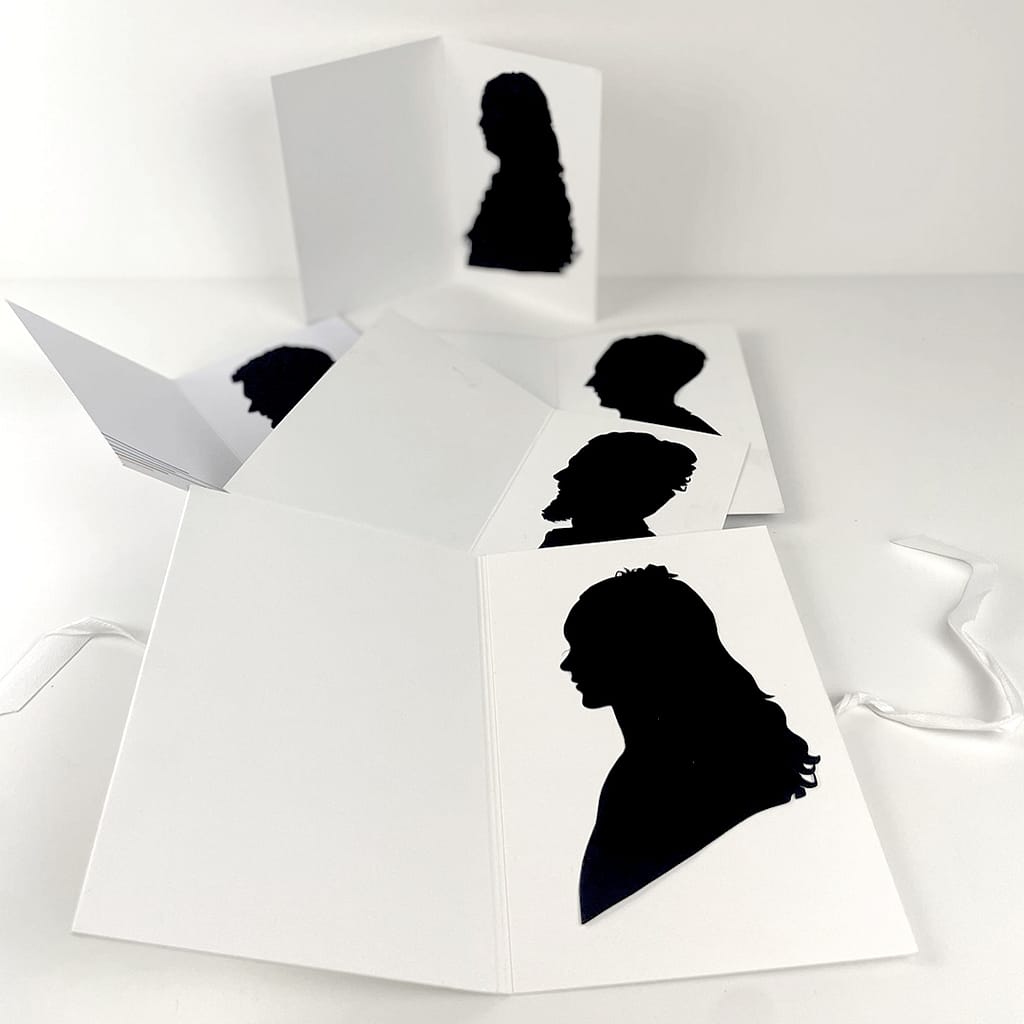 exemples de silhouettes réalisées pour des soirées d'entreprise